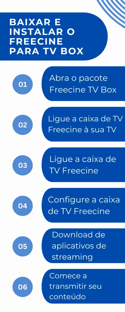 Baixar e instalar o Freecine para TV Box
