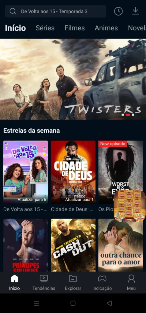 Freecine Versão 3.0.0 Captura de tela